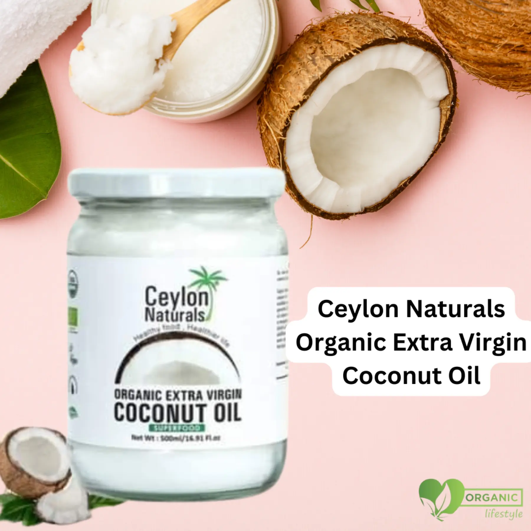 PRAN Organic Coconut Oil 200ml