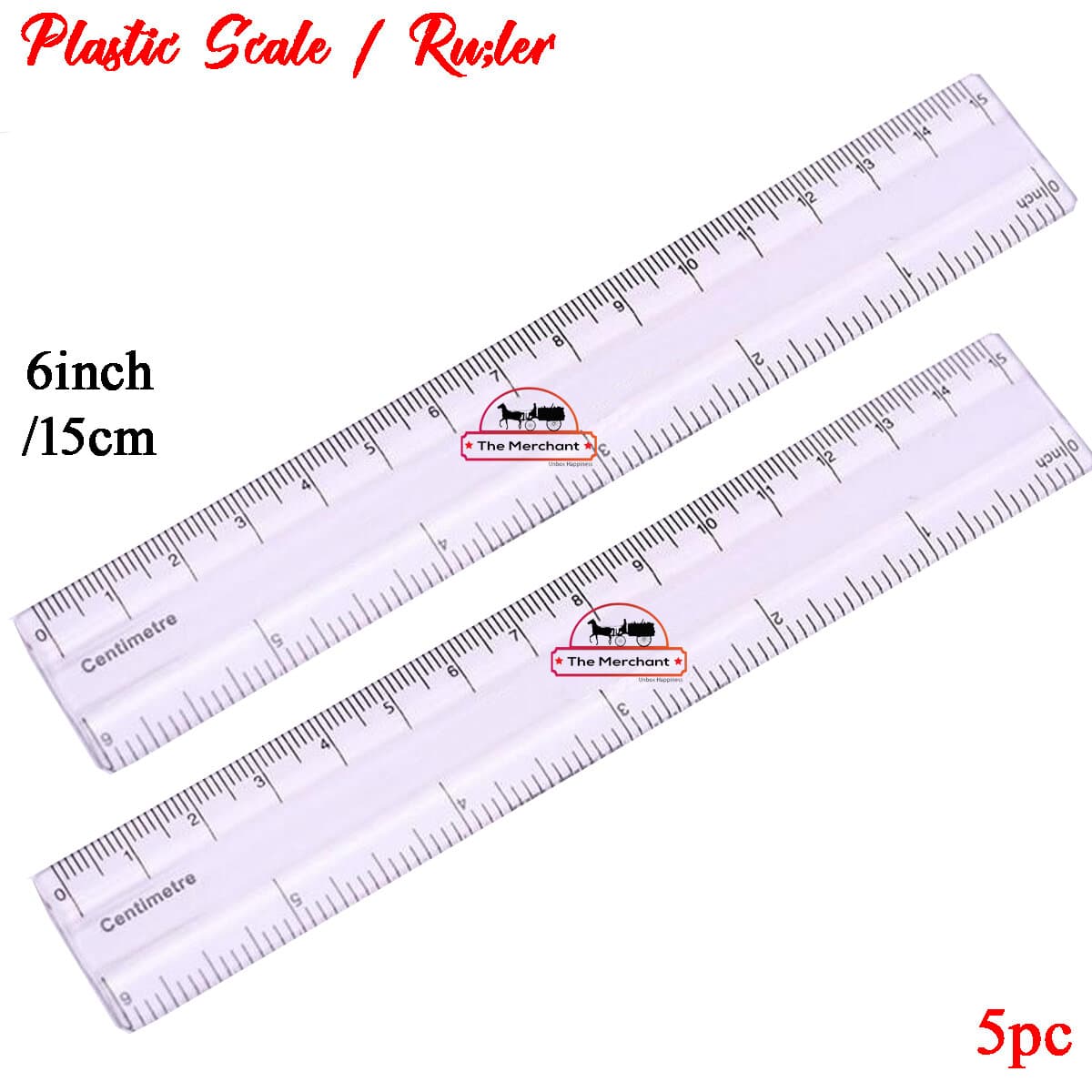 15 cm Plastic Ruler